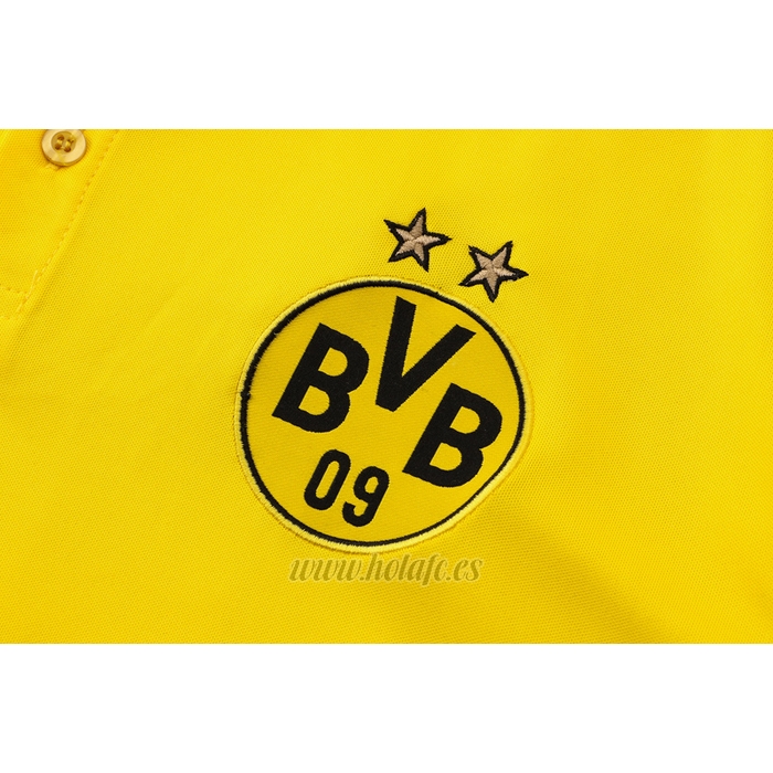 Camiseta Polo del Borussia Dortmund 2021-2022 Amarillo